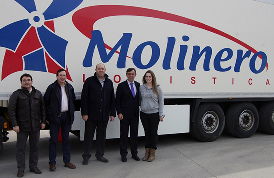 Pardo visita Mubea Ibérica en Ágreda y Transportes Molinero en Ólvega Pardo visita Mubea Ibérica en Ágreda y Transportes Molinero en Ólvega