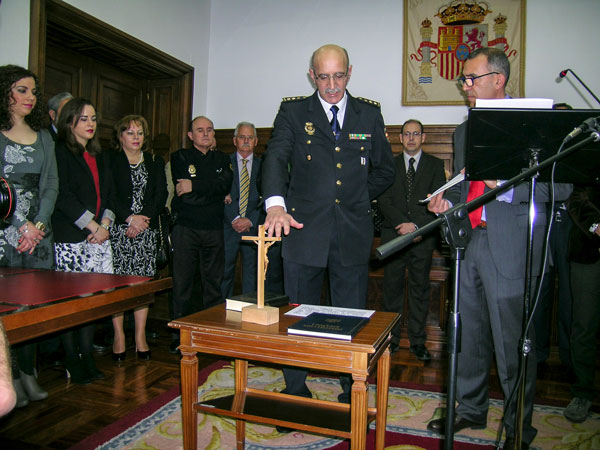 Soria cuenta desde hoy con nuevo comisario jefe de Policía Soria cuenta desde hoy con nuevo comisario jefe de Policía