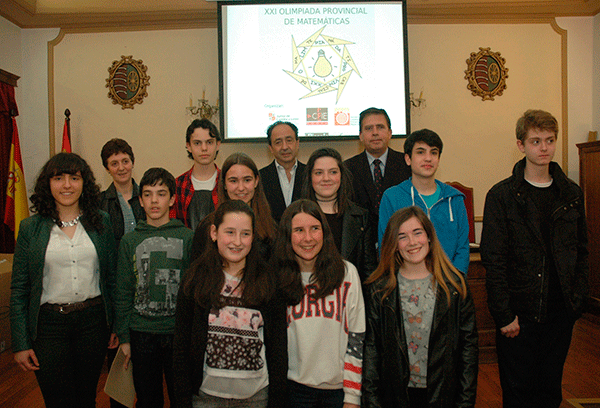 La Junta entrega los premios de la XXI Olimpiada provincial de Matemáticas La Junta entrega los premios de la XXI Olimpiada provincial de Matemáticas