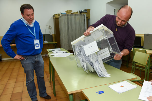 Menos participación en las elecciones locales Menos participación en las elecciones locales