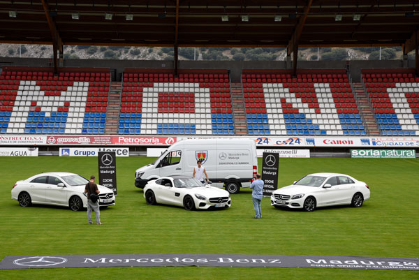Mercedes-Benz Madurga, vehículo oficial del Numancia 2015-16 Mercedes-Benz Madurga, vehículo oficial del Numancia 2015-16