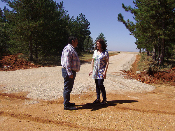 El Gobierno mejora la conexión entre Valderrodilla y Andaluz El Gobierno mejora la conexión entre Valderrodilla y Andaluz