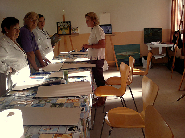 Exposición del taller de pintura de Jaime del Huerto Exposición del taller de pintura de Jaime del Huerto