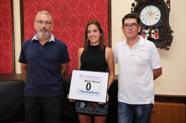 La Soria-Valonsadero homenajea a la atleta Marta Pérez La Soria-Valonsadero homenajea a la atleta Marta Pérez
