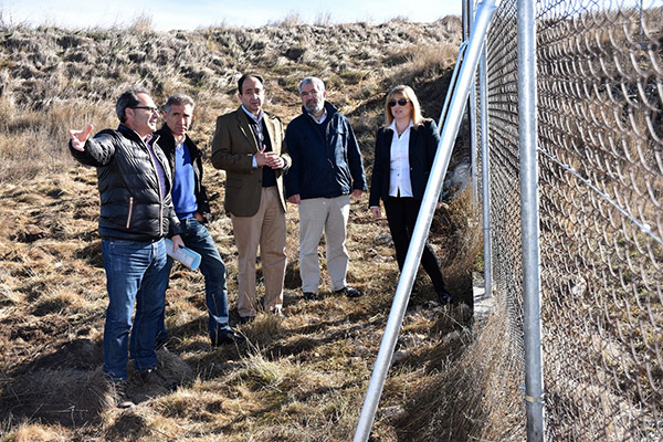 La Junta repara el cerramiento metálico del yacimiento de Numancia La Junta repara el cerramiento metálico del yacimiento de Numancia