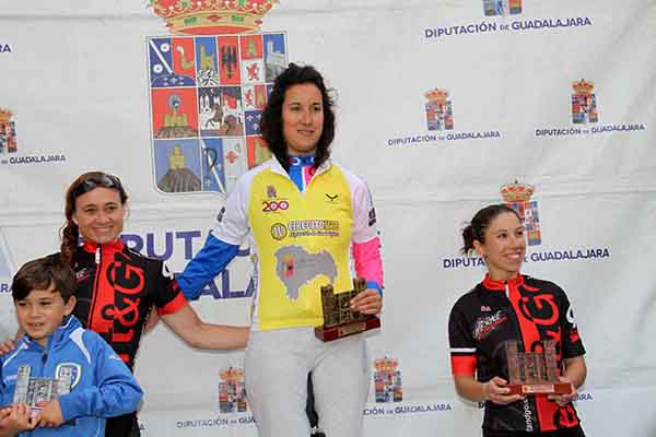 La adnamantina García Gamarra, virtual vencedora del circuito MTB Diputación de Guadalajara La adnamantina García Gamarra, virtual vencedora del circuito MTB Diputación de Guadalajara