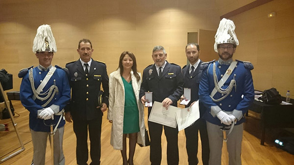 Medalla de plata para dos policías locales de Soria Medalla de plata para dos policías locales de Soria