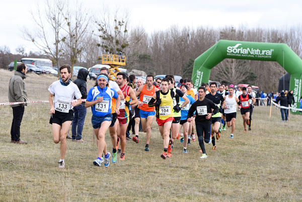 Un centenar de clubes participan en el Cross de Soria Un centenar de clubes participan en el Cross de Soria