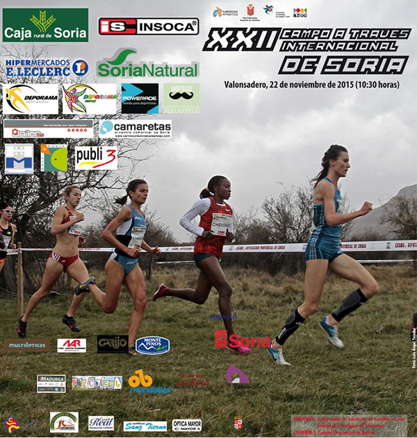 El Cross Internacional de Soria ya tiene cartelería El Cross Internacional de Soria ya tiene cartelería