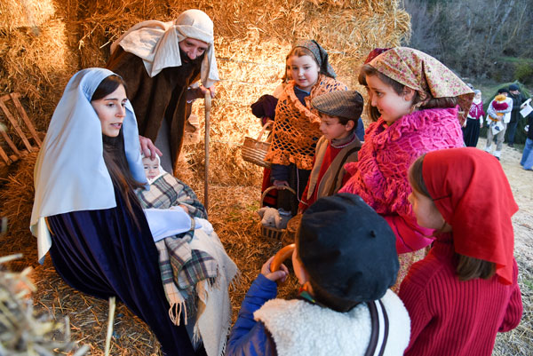El belén viviente serrano de Oncala antesala de la Navidad en Soria El belén viviente serrano de Oncala antesala de la Navidad en Soria