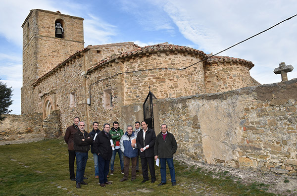 La Junta inicia las obras de la singular iglesia románica de Cerbón La Junta inicia las obras de la singular iglesia románica de Cerbón