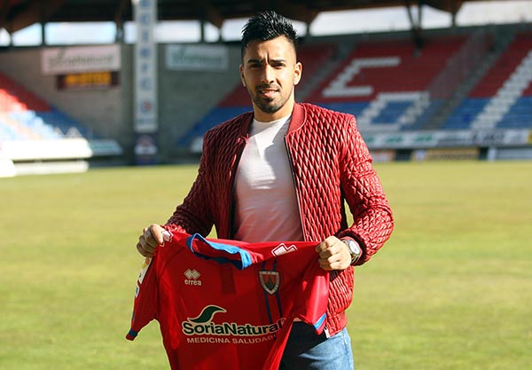 Jorge Díaz quiere en el Numancia recuperar su mejor nivel Jorge Díaz quiere en el Numancia recuperar su mejor nivel