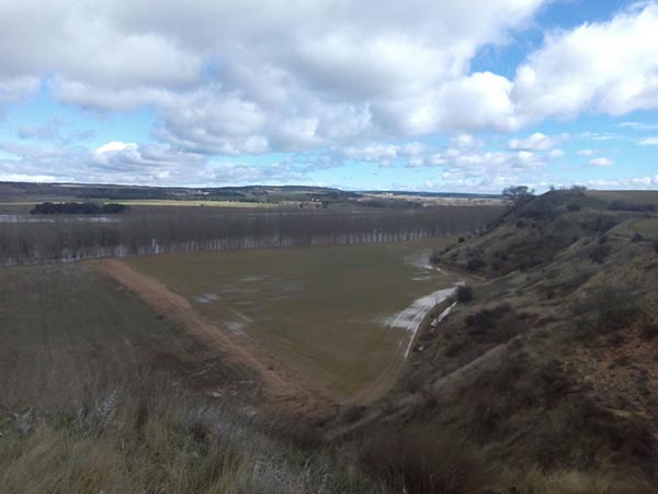 COAG-Soria denuncia que la crecida del Duero ha inundado zonas de cultivo COAG-Soria denuncia que la crecida del Duero ha inundado zonas de cultivo
