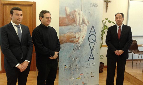 El tapiz "Elías y el ángel", de Oncala, se expondrá en "Aqua" El tapiz "Elías y el ángel", de Oncala, se expondrá en "Aqua"