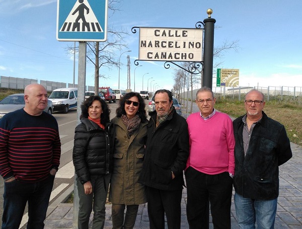 Ecija dedica una calle a Marcelino Camacho Ecija dedica una calle a Marcelino Camacho