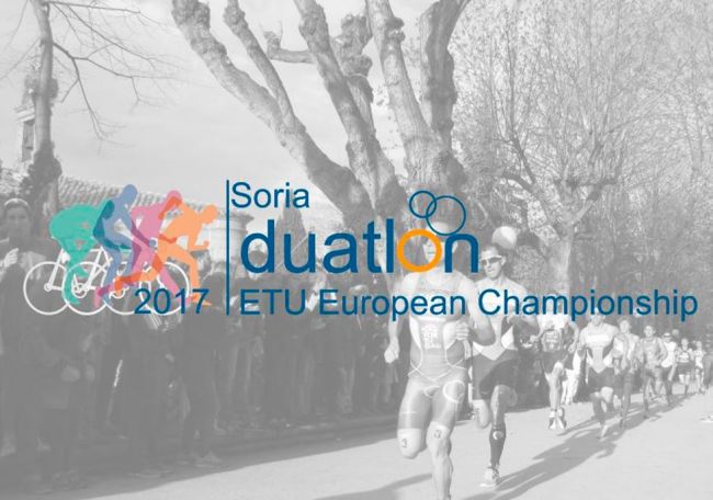 El Europeo de Soria se publicita en el Mundial de duatlón El Europeo de Soria se publicita en el Mundial de duatlón