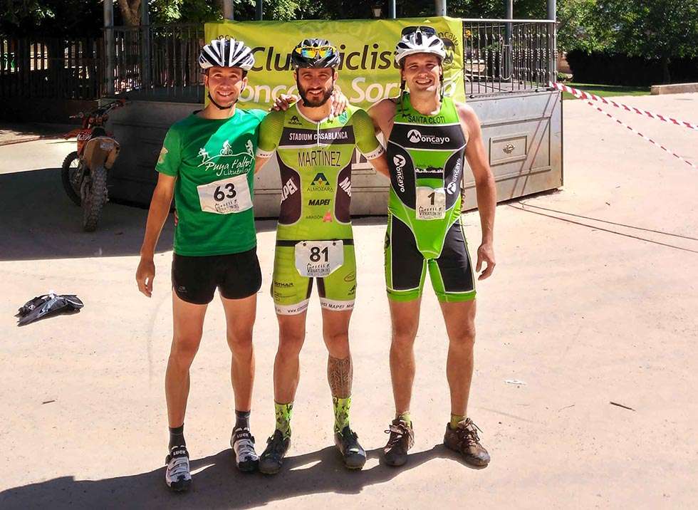 El Duatlón del Moncayo Soriano atrae a un centenar de participantes El Duatlón del Moncayo Soriano atrae a un centenar de participantes