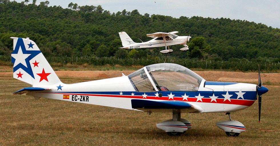 La Vuelta Ibérica en Aviación Ligera recala en Garray La Vuelta Ibérica en Aviación Ligera recala en Garray