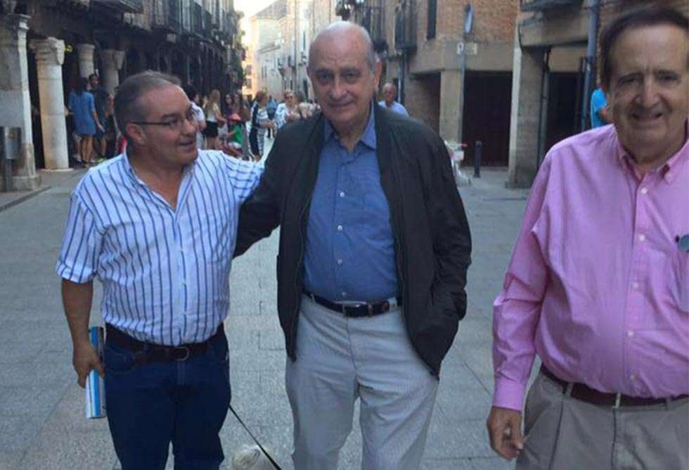Fernández Díaz, de visita en El Burgo de Osma Fernández Díaz, de visita en El Burgo de Osma