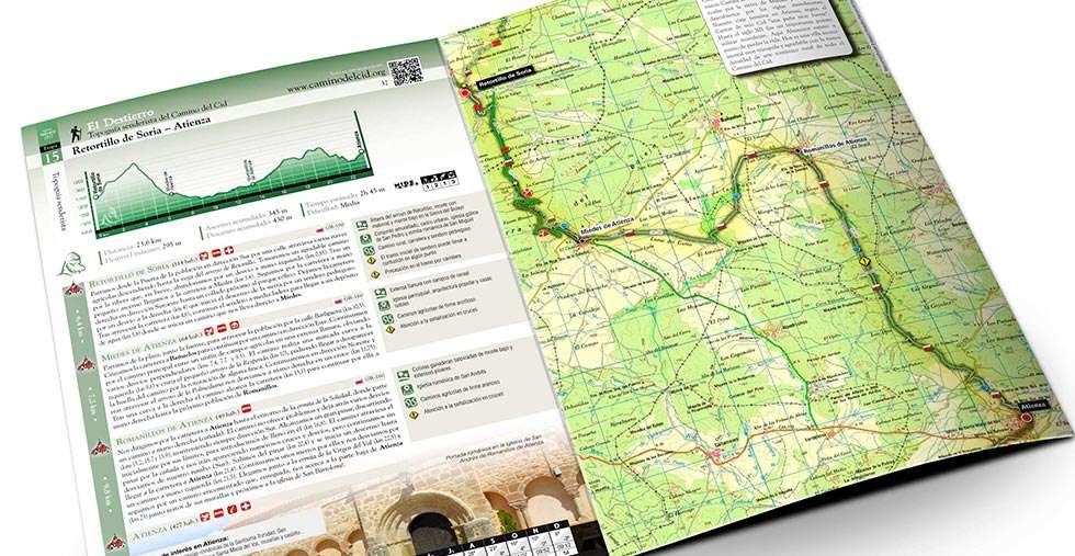 Nuevas topoguías senderistas del itinerario del Cid en formato digital Nuevas topoguías senderistas del itinerario del Cid en formato digital