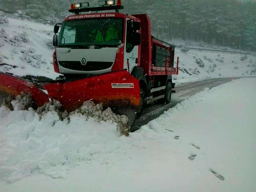 Previsión de nevadas y fuertes rachas de viento en Castilla y León Previsión de nevadas y fuertes rachas de viento en Castilla y León