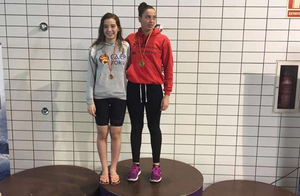 Siete medallas de la natación soriana en Valladolid Siete medallas de la natación soriana en Valladolid