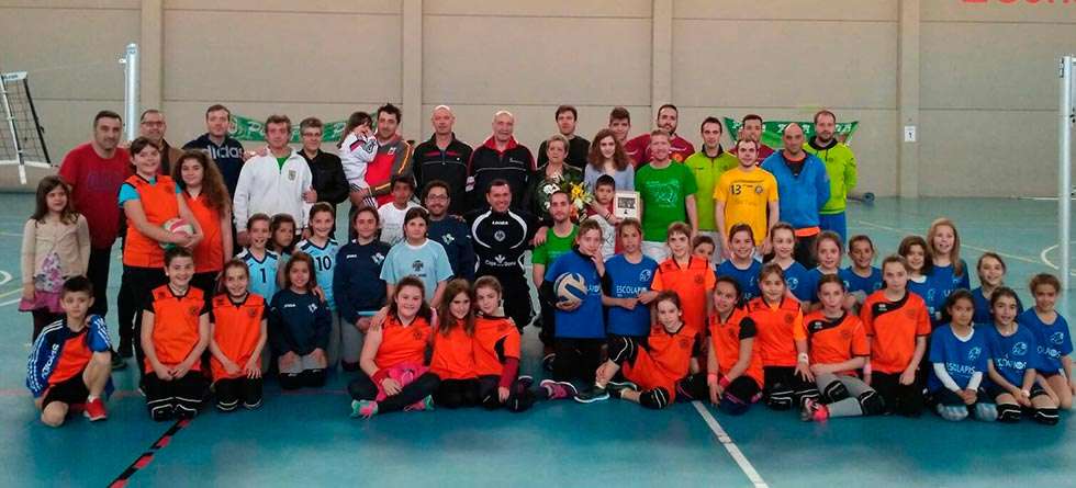 Las XII Horas de Minivoleibol homenajean a Serrato Las XII Horas de Minivoleibol homenajean a Serrato