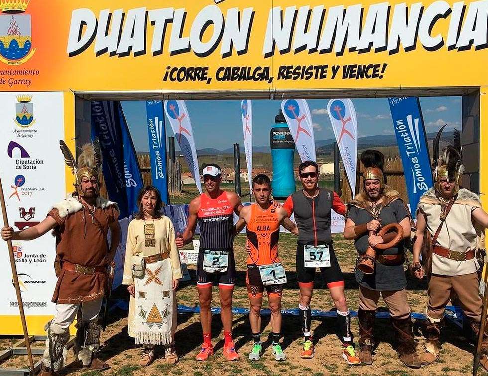 Ibai Alba gana el II Duatlon Larga Distancia Numancia Ibai Alba gana el II Duatlon Larga Distancia Numancia