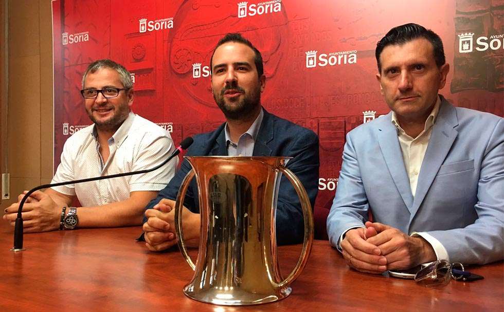 Soria es oficialmente candidata a albergar la Copa del Rey de voleibol en 2018 Soria es oficialmente candidata a albergar la Copa del Rey de voleibol en 2018