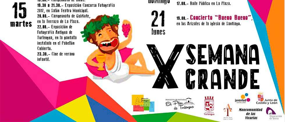Vuelve a Torlengua la Semana Grande, que cumple su décima edición Vuelve a Torlengua la Semana Grande, que cumple su décima edición