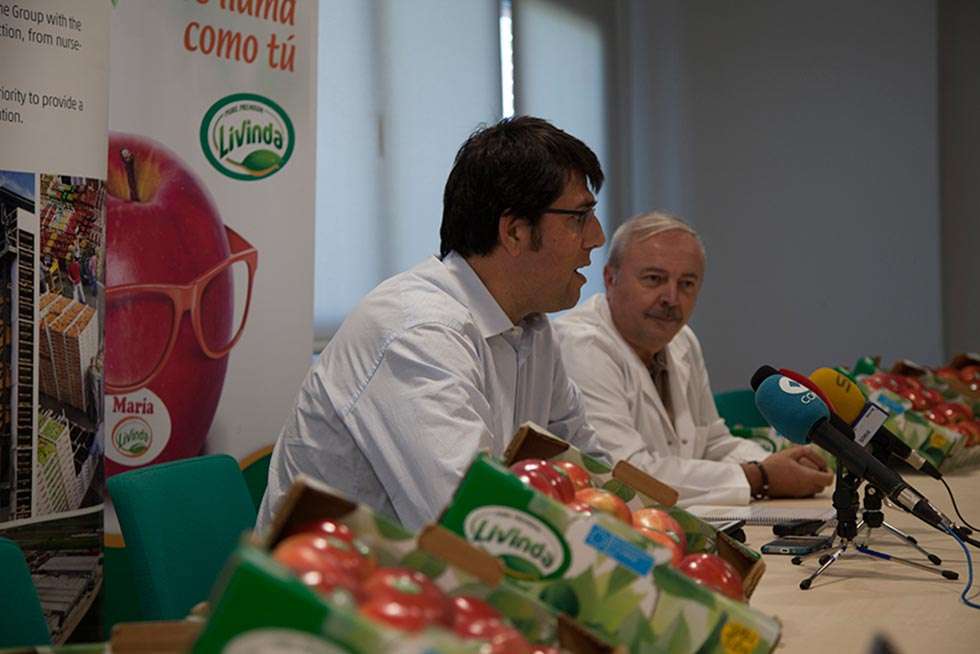 Nufri prevé recoger 18 millones de manzanas esta campaña en La Rasa Nufri prevé recoger 18 millones de manzanas esta campaña en La Rasa