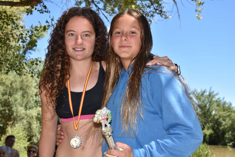 Gemma Sierra gana el descenso a nado del Duero, en San Esteban de Gormaz Gemma Sierra gana el descenso a nado del Duero, en San Esteban de Gormaz