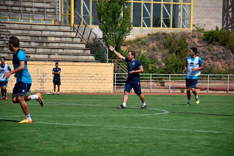 Numancia-Huesca, la primera victoria en juego Numancia-Huesca, la primera victoria en juego