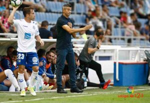 Martí: "el Numancia es un rival que también quiere tener el balón" Martí: "el Numancia es un rival que también quiere tener el balón"