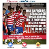 Gana dos entradas para ver el Numancia-Granada Gana dos entradas para ver el Numancia-Granada