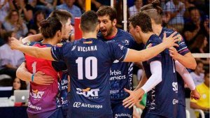 Río Duero Soria cede ante el líder Urbia Voley Palma Río Duero Soria cede ante el líder Urbia Voley Palma
