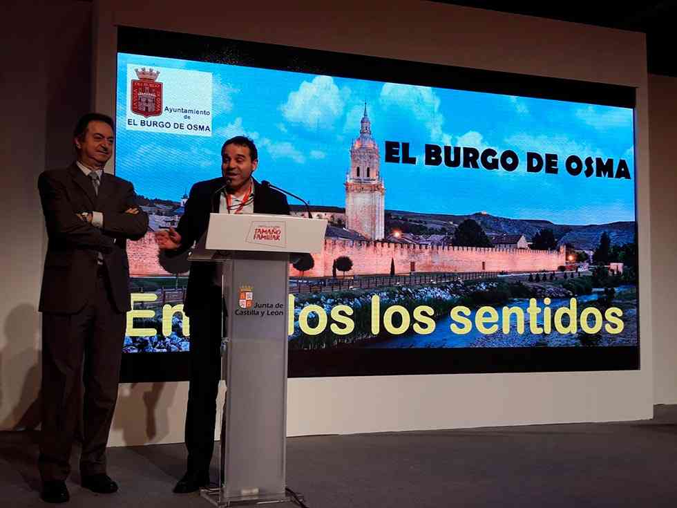 El Burgo de Osma presenta un vídeo promocional en FITUR El Burgo de Osma presenta un vídeo promocional en FITUR