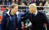 Zidane: "Lo hemos pasado un poco mal contra diez" Zidane: "Lo hemos pasado un poco mal contra diez"