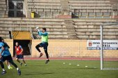 El Numancia afronta con ilusión su partido copero en el Bernabéu El Numancia afronta con ilusión su partido copero en el Bernabéu
