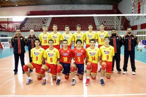 Adrián Olalla y Lucas Lorente cogen experiencia con selección de voleibol Adrián Olalla y Lucas Lorente cogen experiencia con selección de voleibol