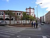 Atropellada una mujer enfrente de la plaza de toros Atropellada una mujer enfrente de la plaza de toros