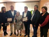 La Diputación homenajea a la centenaria Basilisa García La Diputación homenajea a la centenaria Basilisa García