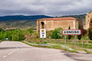 Cierre provisional de la carretera entre Yanguas y Enciso Cierre provisional de la carretera entre Yanguas y Enciso