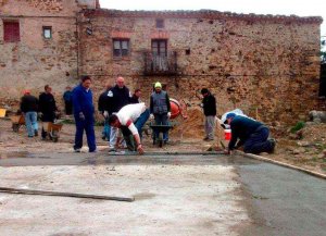 Sarnago retoma sus trabajos para seguir recuperando el pueblo Sarnago retoma sus trabajos para seguir recuperando el pueblo