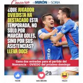 Gana dos entradas para ver el Numancia-OVIEDO Gana dos entradas para ver el Numancia-OVIEDO