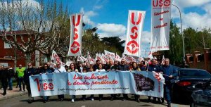 USO exige la recuperación de los salarios y las pensiones USO exige la recuperación de los salarios y las pensiones