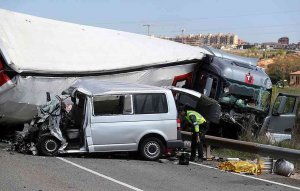 Una familia rota por el accidente de la circunvalación de Soria Una familia rota por el accidente de la circunvalación de Soria