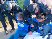 Concentración en el centro penitenciario contra brutalidad policial Concentración en el centro penitenciario contra brutalidad policial