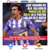 Gana dos entradas para ver el Numancia-REAL VALLADOLID Gana dos entradas para ver el Numancia-REAL VALLADOLID