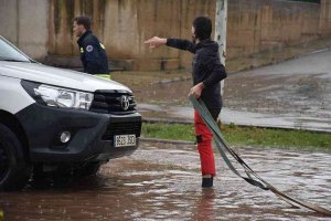 Balsas de agua e inundaciones de garajes con la nueva tormenta Balsas de agua e inundaciones de garajes con la nueva tormenta